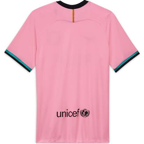 Barcelona 3rd Pink Shirt 2020 21