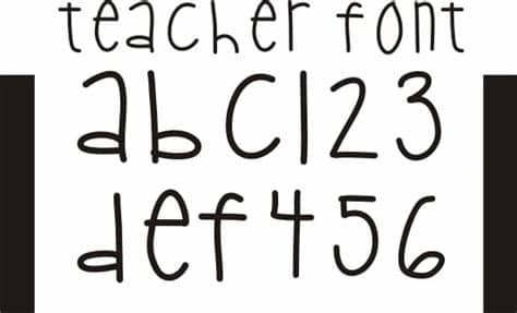 Download the best free handwritten fonts, that are hand picked collections by our editorial experts and can be used on mac, pc, website. 26 Free Fonts for Teachers - Teach Junkie