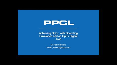Achieving Opex With Operating Envelopes Youtube