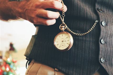 How To Wear A Pocket Watch Its Worth Taking The Time To Figure It