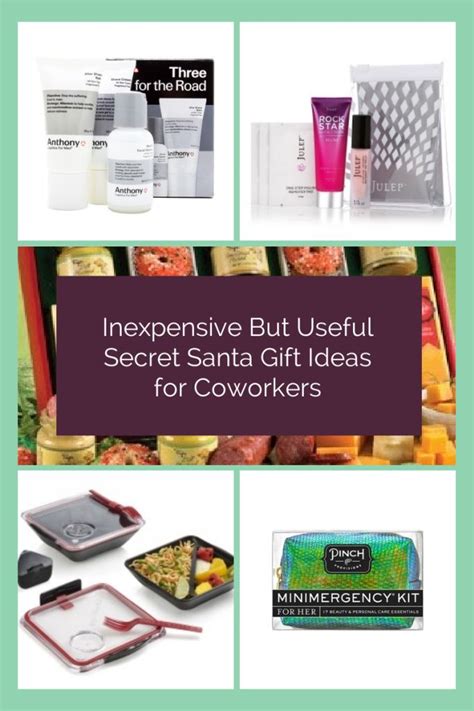 Gift exchange ideas at work. Inexpensive But Useful Secret Santa Gift Ideas for ...