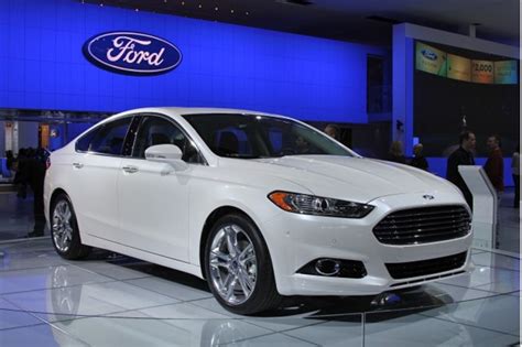 Detroit Auto Show Ford Fusion For 2013 Debuts The Washington Post