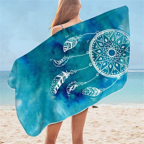 Ocean Dreaming Extra Large Towel In Blue Beach Towels Beach
