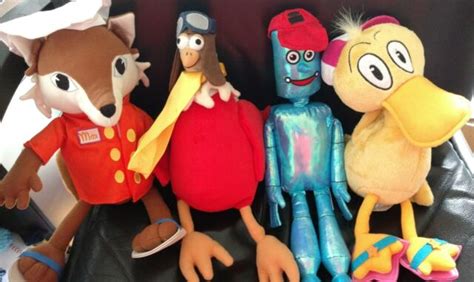 Starfall Kids Book Plush Doll Gus Duck Tin Man Max Hen Educational