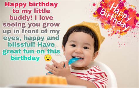 Happy Birthday Special Unique Wishes And Messages For Little Boy