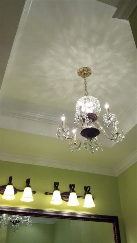 Frequent special offers and discounts up to 70% off for all products! This antique chandelier tucked in to trey ceiling with ...