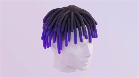 Short Dreads Customizable Color 3d Model By Tikosgames