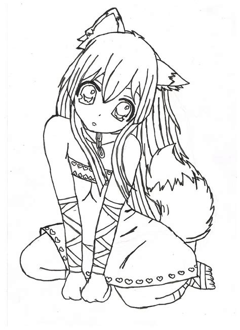 Anime Coloring Sheets For Students 2019 Educative Printable