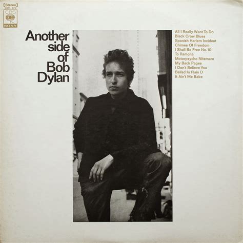 De Ongeletterde Wanhoop Mijn Bob Dylanjaar 4 Another Side Of Bob Dylan