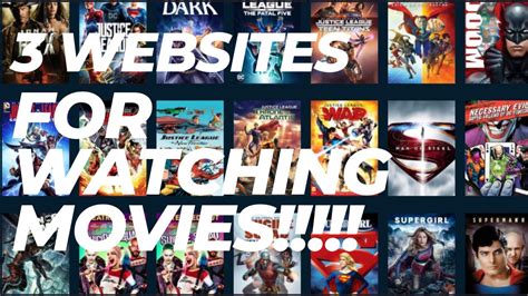 3 Best Websites For Watching Movies Youtube