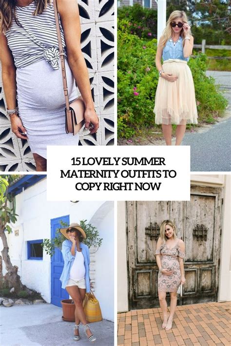 Maternity Outfit Ideas For Summer Lavmezquita