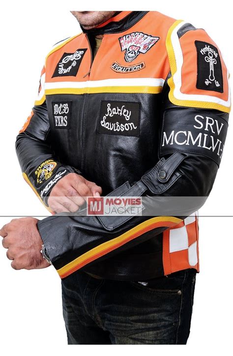 Mickey rourke portrayed ivan vanko/whiplash in iron man 2. Mickey Rourke Harley Davidson and The Marlboro Man Jacket ...