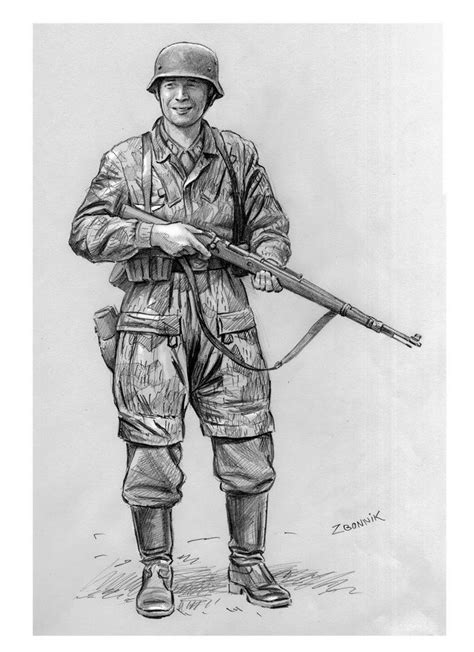 Pin By Thomas Greeney On Military Art Military Drawings Soldier