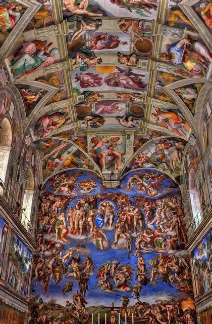 Image captionthe sistine chapel frescoes took michelangelo four years to complete. Chapelle Sixtine. | Sistine, Sistine chapel, Rome