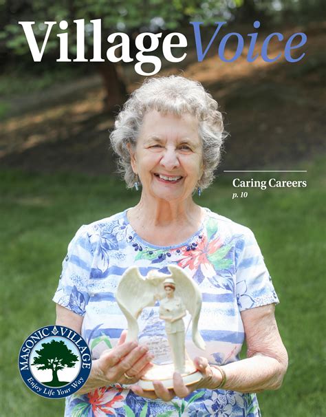 Village Voice Summer 2023 By Masonic Villages Issuu