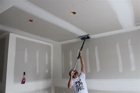 Ceiling repairs due to cracks, water stain, holes and exposed nails are common problems for most get a drywall repair tool kit and the right materials before starting to repair a drywall ceiling. Drywall and Taping - Astro Wall Systems