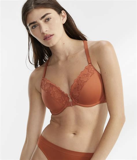 Bare The Effortless Front Close Lace Bra And Reviews Bare Necessities Style A10253lace