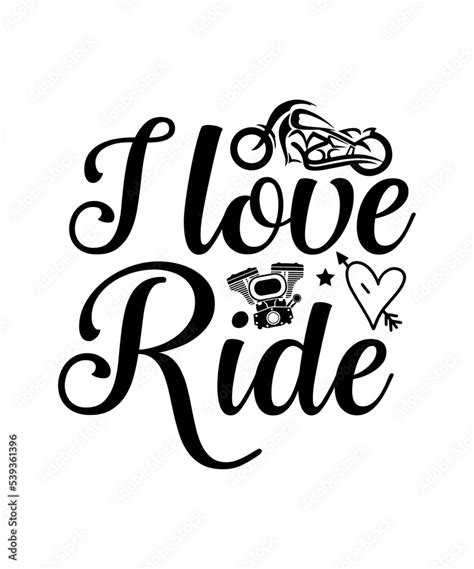 I Love Ride Svg Motorcycle Svg Motorcycle Design American Motorcycle