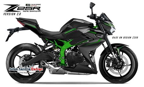 Render Ninja Zx R Versi Naked Bike Ini Layak Dipertimbangkan Kawasaki