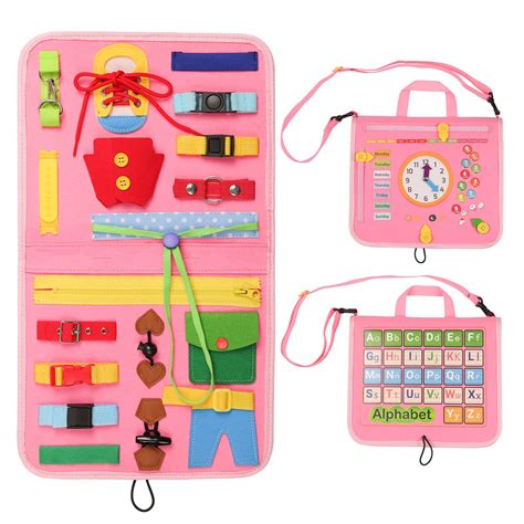 Buy Sugeli Busy Board For Toddlers 25 In 1 Montessori Toys Activity