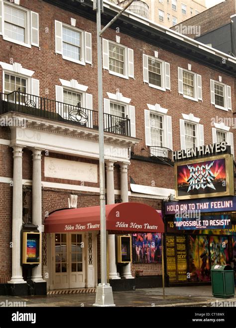 Helen Hayes Theatre In Manhattan New York City Usa Stock Photo Alamy