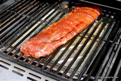 Then the grilling portion of the cooking process is more to add the char and adhere the. How to Grill Baby Back Ribs on a Gas Grill | 101 Cooking For Two