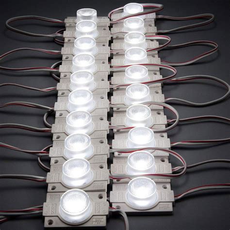 Led Modules With Lens For Light Box Dc12v 110lm 15w Waterproof Ip65