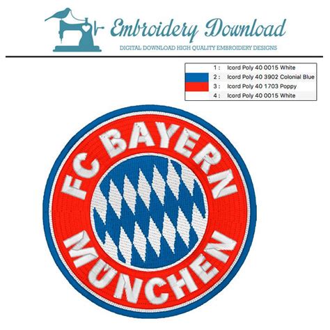 Browse 1,151 fc bayern münchen logo stock photos and images available, or start a new search to explore more stock photos and images. FC Bayern Munchen logo soccer Bundesliga embroidery design