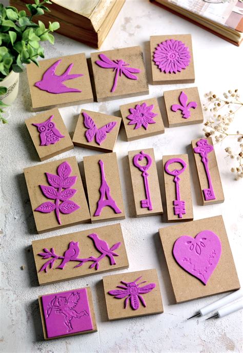 How To Make Diy Vintage Foam Stamps Dreams Factory