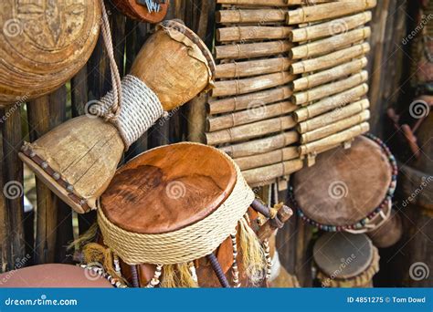 Handmade Musical Instruments Stock Image Image Of Drums Homemade
