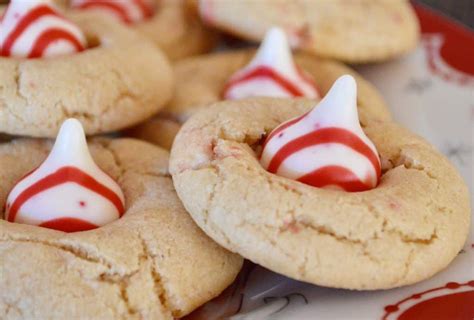 Candy Cane Kiss Cookies Peppermint Kisses Great Journey