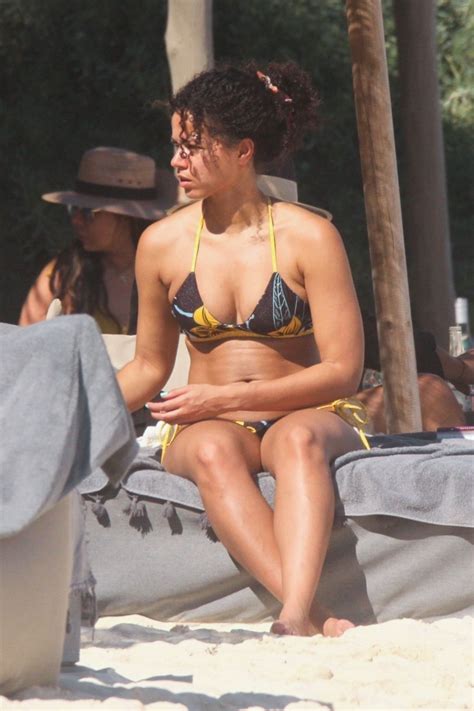 Alisha Wainwright In A Bikini Tulum 01252020 • Celebmafia