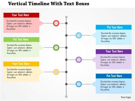 Vertical Timeline Template Template Business