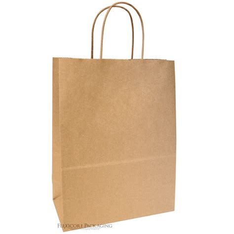 Grocerylunch Bag Kraft Paper Capacity Multipurpose Use Brown Paper