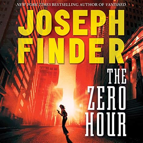 The Zero Hour By Joseph Finder Audiobook