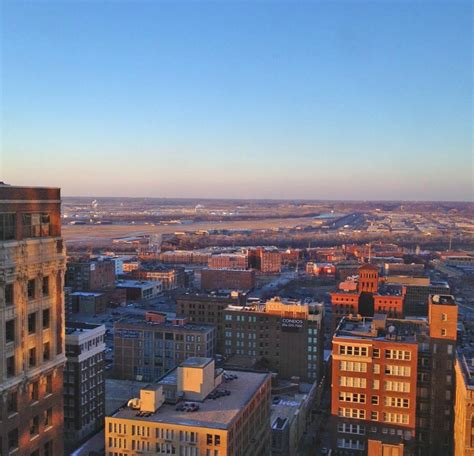 Part Of Downtown Kcmo Missouri River Seattle Skyline San Francisco