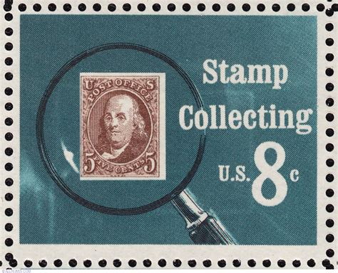 8¢ Stamp Collecting 1972, Anniversaries-Commemorative - United States ...