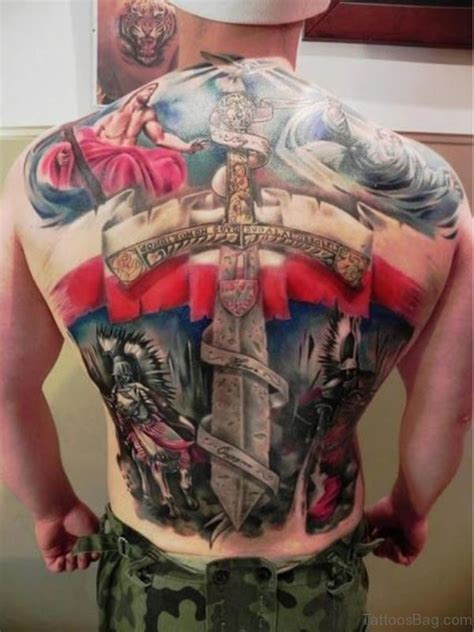59 Nice Patriotic Tattoo Designs On Back Tattoo Designs