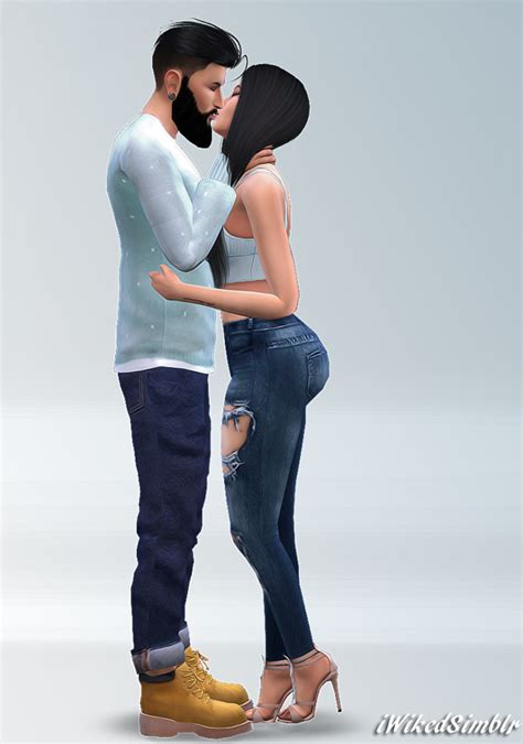 Sims 4 Ccs The Best Couple Pose Pack By Iwikedsimblr