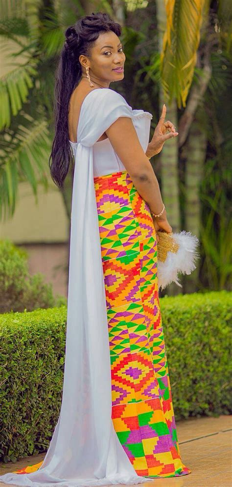 Kente Gown For Wedding African Fashion Ankara Kitenge African Women