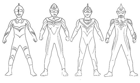 Mewarnai Ultraman X Cara Menggambar Buku Mewarnai Gambar Coloring