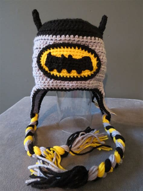 Items Similar To Batman Crochet Hat On Etsy