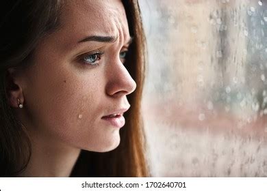 Sad Upset Crying Woman Tears Eyes Stock Photo Shutterstock