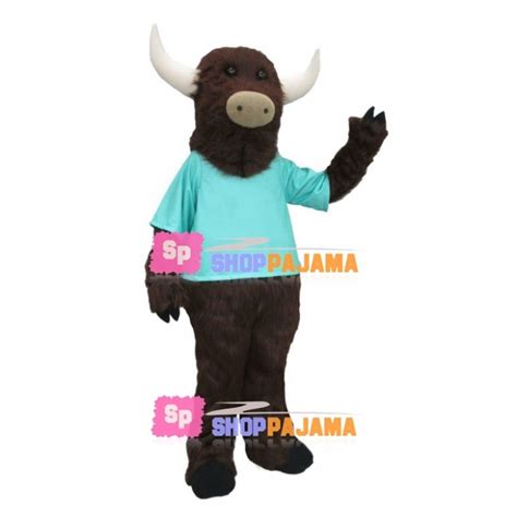 College Yak Mascot Costume