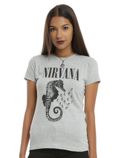 Nirvana Seahorse Girls T Shirt Hot Topic