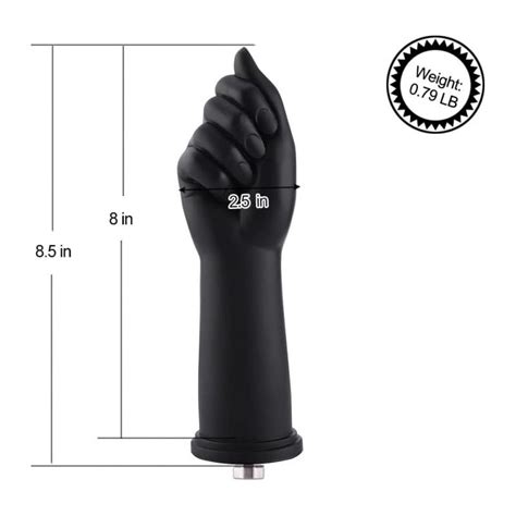 Hismith Fist Silicone Dildo For Premium Sex Machine With KlicLok System