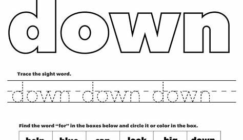 Pin on sight word printables and more!