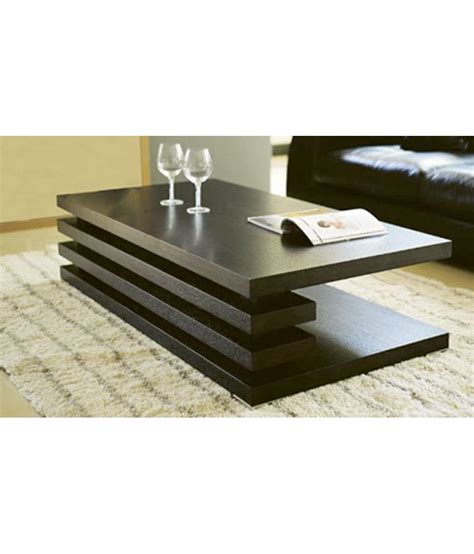 What are the different types of materials for center tables? Furnish Living Brown Centre Table - Buy Furnish Living ...