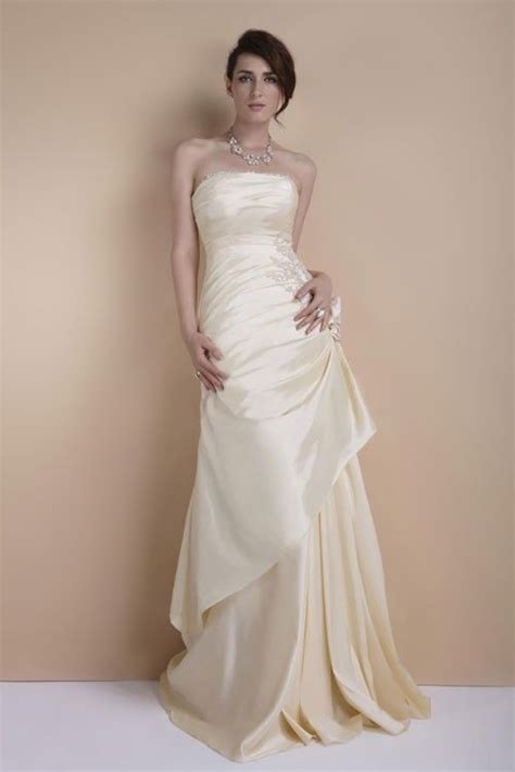 Check spelling or type a new query. Simple Champagne Wedding Dress for Older Brides Over 40 ...