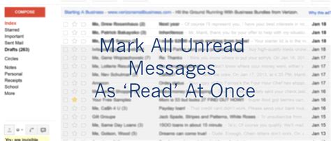 Mark All Unread Emails As Read At Once In Gmail Quick Tips Make